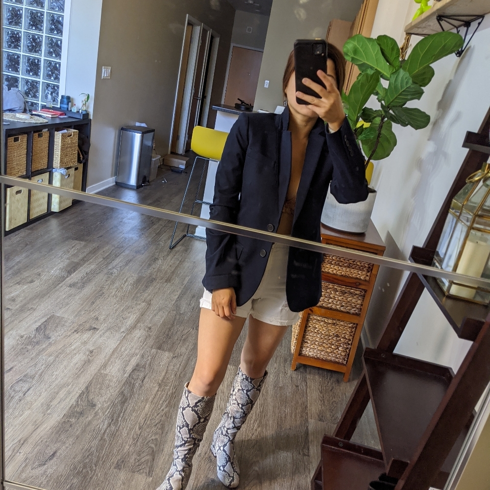 JCrew navy blue blazer
